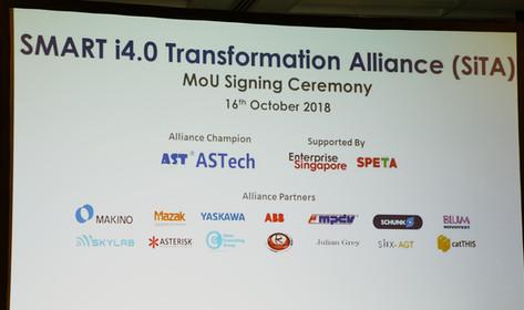 Formation of Smart i4.0 Industrial Transformation Alliance (SiTA) in ITAP ‘18 02