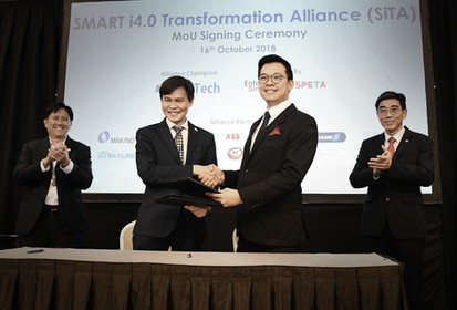 Formation of Smart i4.0 Industrial Transformation Alliance (SiTA) in ITAP ‘18 04